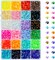 24 Colors Jelly Rhinestones Flatback Bulk, 4mm Colored Rhinestones for Crafts, Colorful Resin Crystal AB Rhinestones for Tumblers Face Makeup Nail Jewelry and Decoration Accessories (15000Pcs)